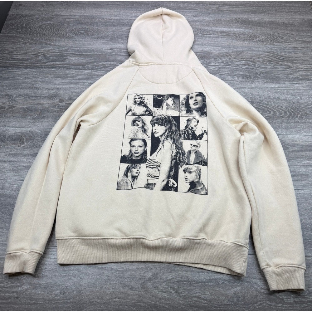 Taylor Swift The Eras Tour Sweatshirt Womens Large Photo Collage Official Merch